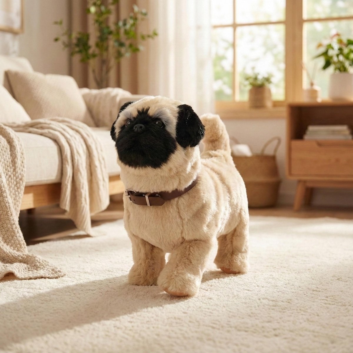 Cachorro Robótico IA Ultrarrealista - Mascota Compañera con Movimientos Naturales