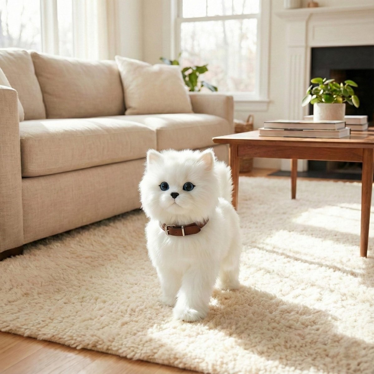 Realistic Robot Kitten – Electronic Cat | Walks, Meows & Wags Tail