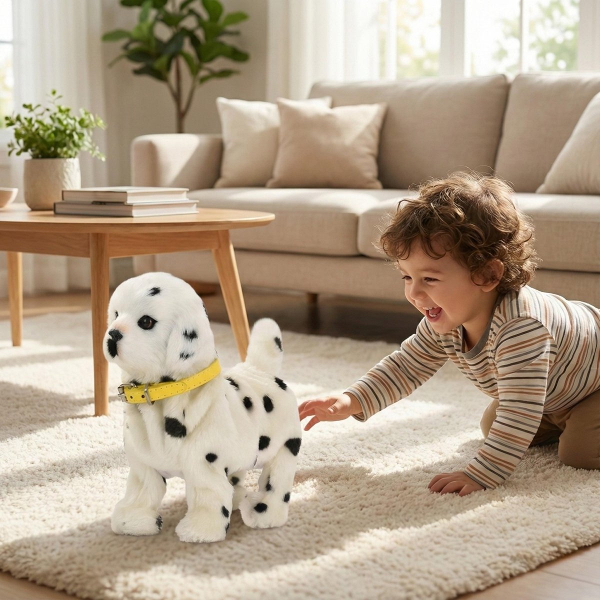 Cachorro Robótico IA Ultrarrealista - Mascota Compañera con Movimientos Naturales