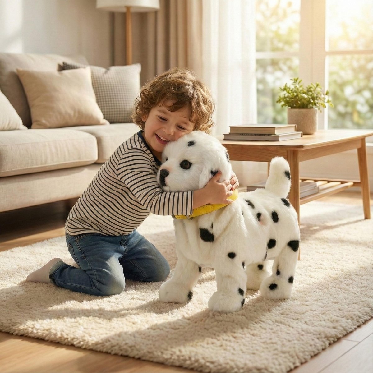 Cachorro Robótico IA Ultrarrealista - Mascota Compañera con Movimientos Naturales