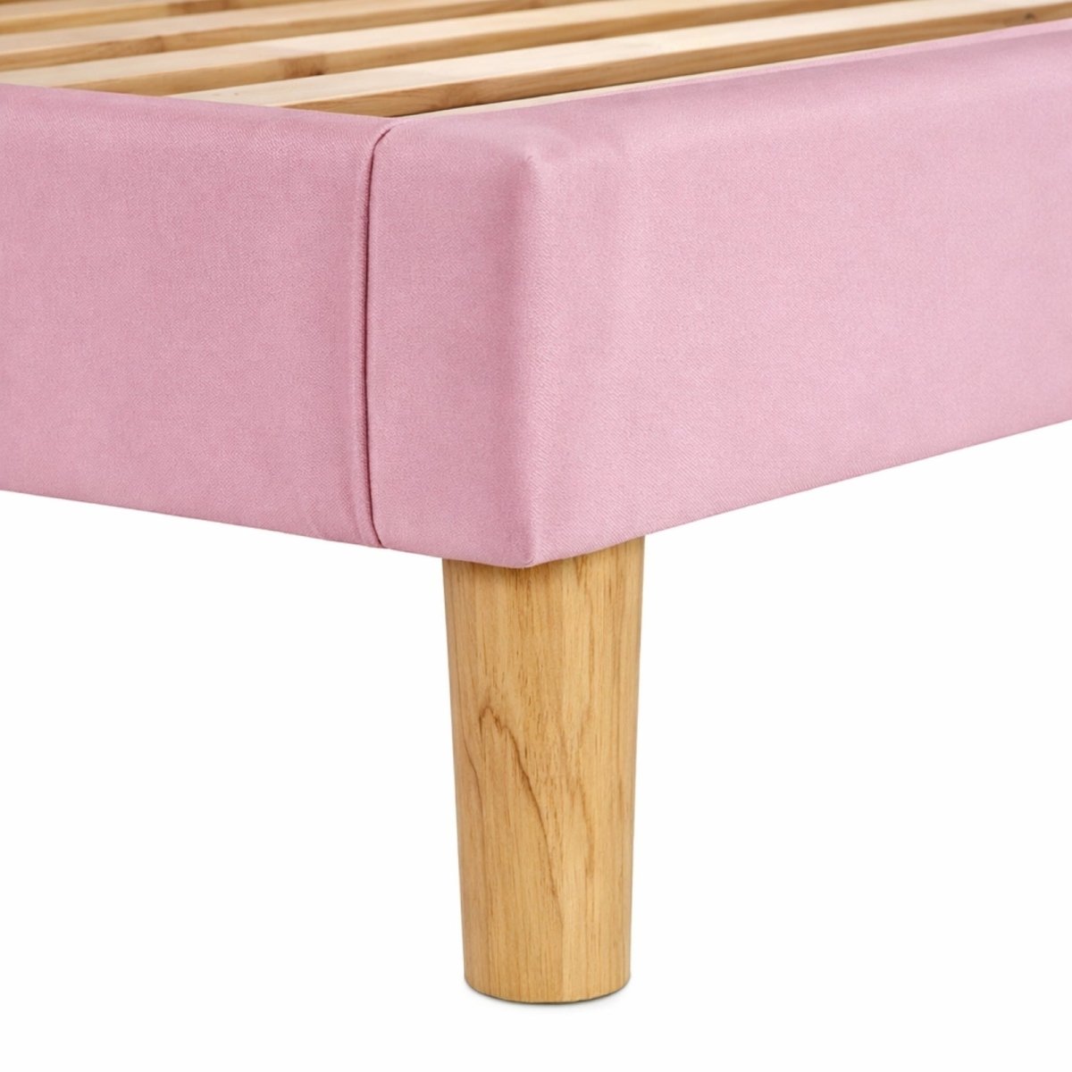 Dreamer Twin | Velvet Channel-Tufted Sanctuary Bed