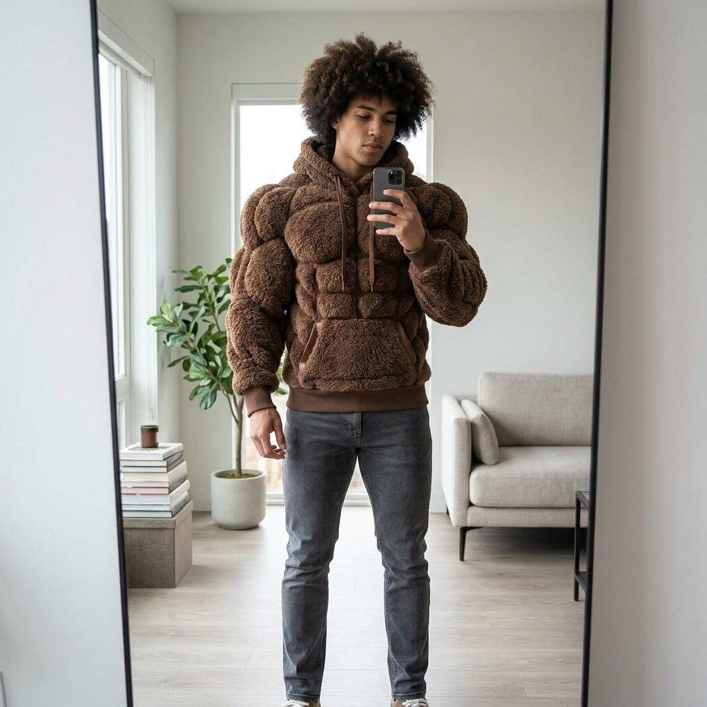 sweater - living area mirror scene