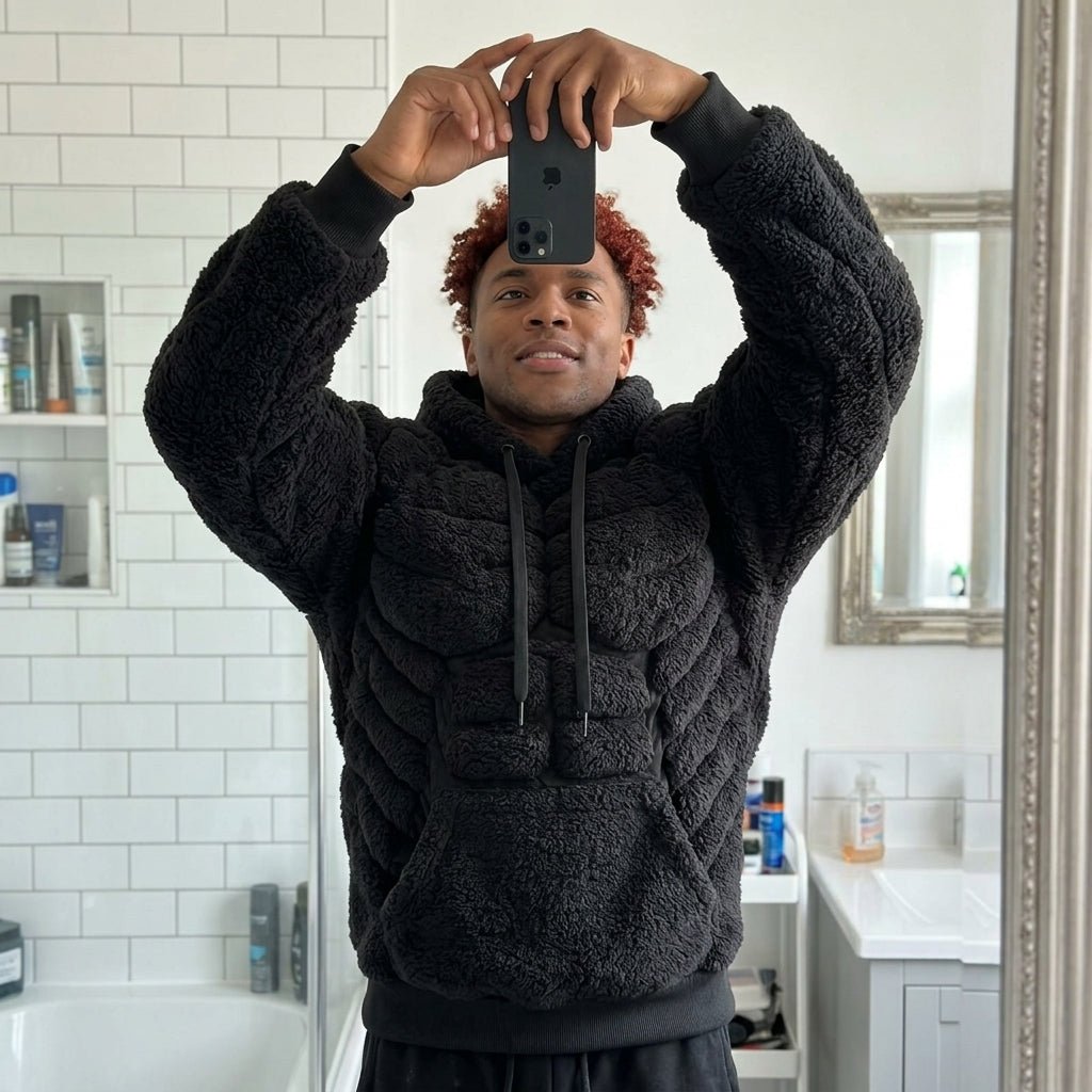 sweater - black - downtown model variation