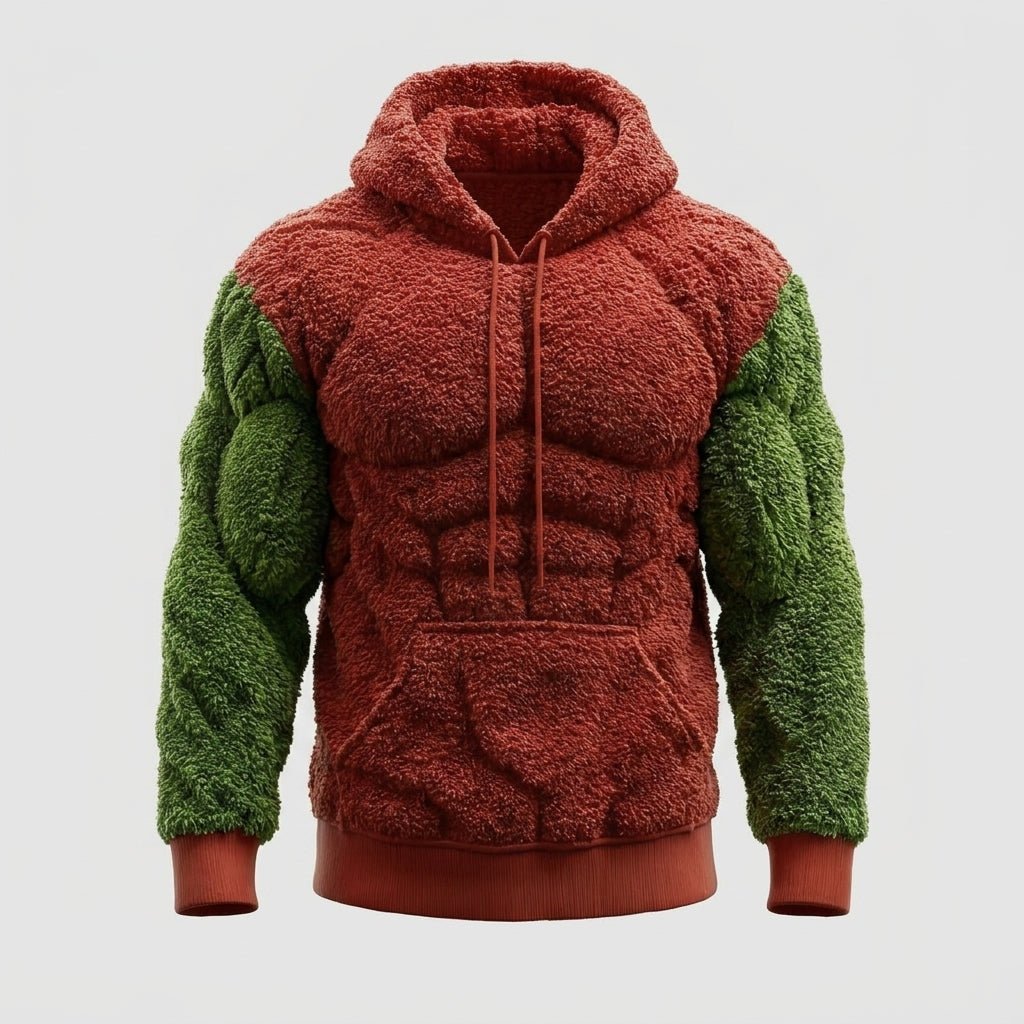 sweater - red and green - front catalog
