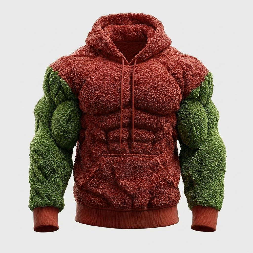 sweater - red and green - front catalog