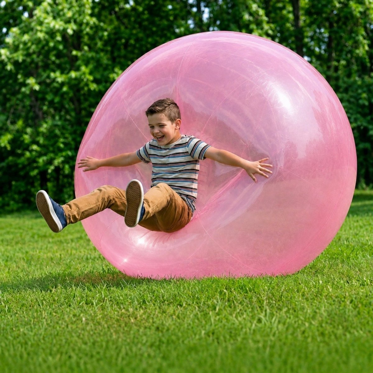 Giant Jelly Balloon Ball - Super Durable Inflatable Bubble Ball for Kids Outdoor Play (Buy 1 Get 1 FREE)