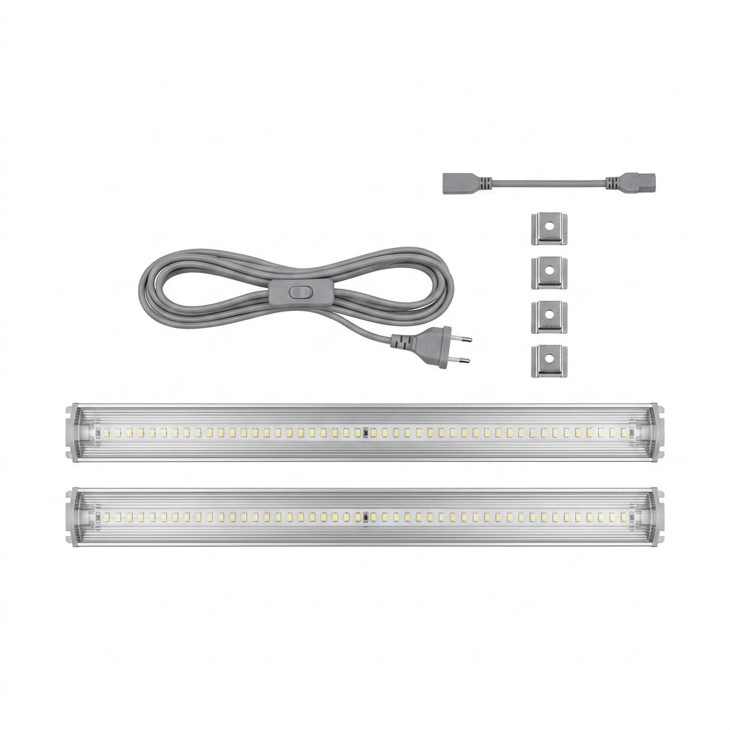 Verdant Canopy System | Architectural Full-Spectrum LED Grow Light Strips - front view