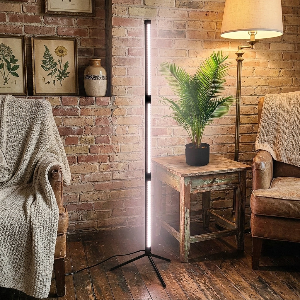 Botanica Light Stand | Full-Spectrum Tripod Grow Lamp - vintage rustic home