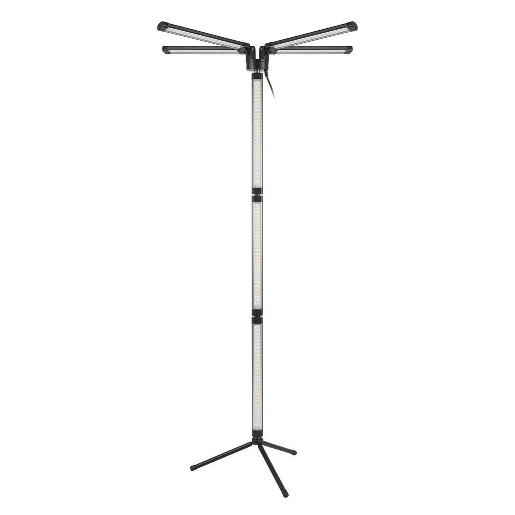 Botanica Light Stand | Full-Spectrum Tripod Grow Lamp - front view
