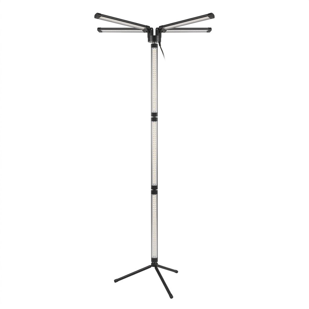 Botanica Light Stand | Full-Spectrum Tripod Grow Lamp - front view