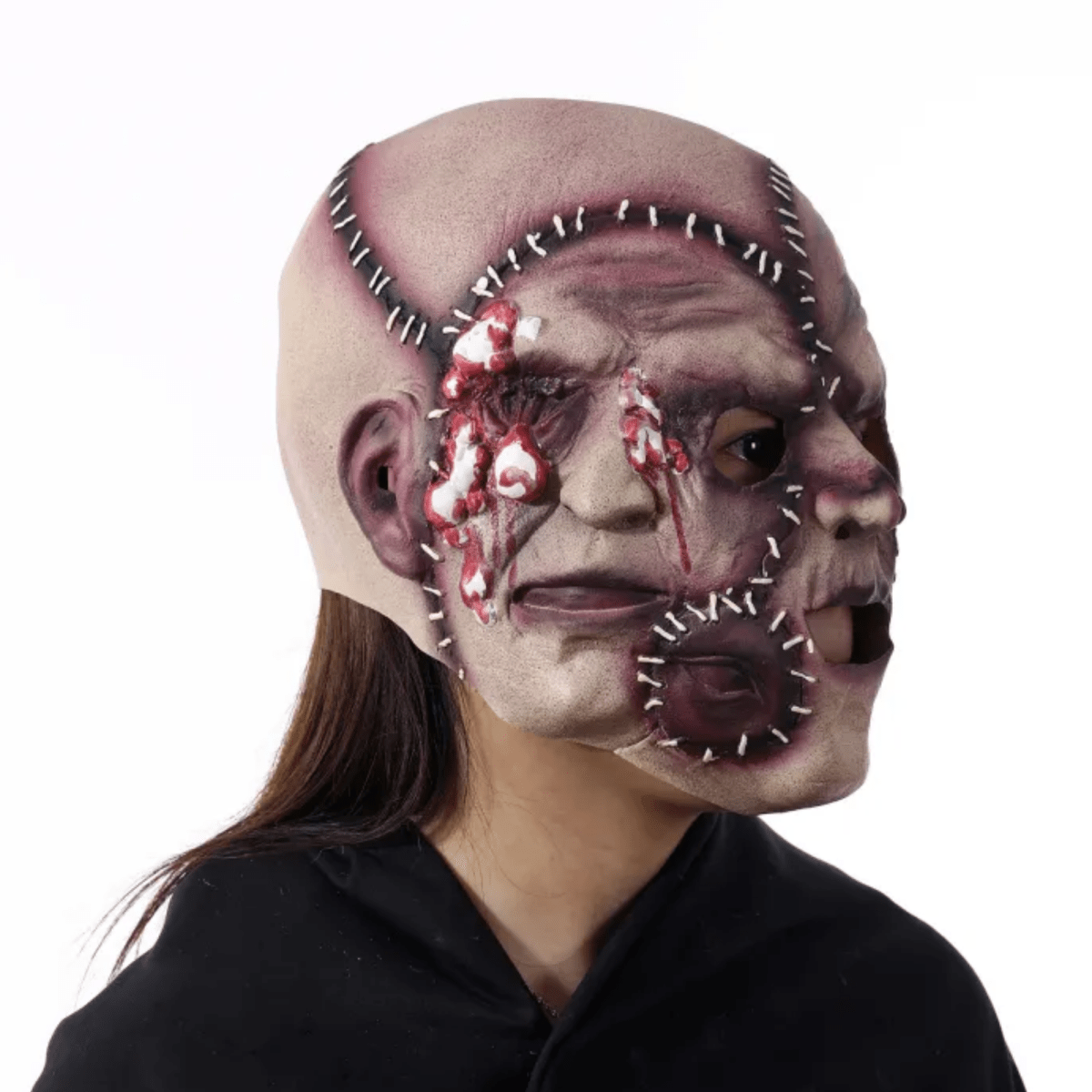 Hyper-Realistic Professional Halloween Mask | Studio Grade Silicone Horror Collectible | Full Head Scary Cosplay Prop