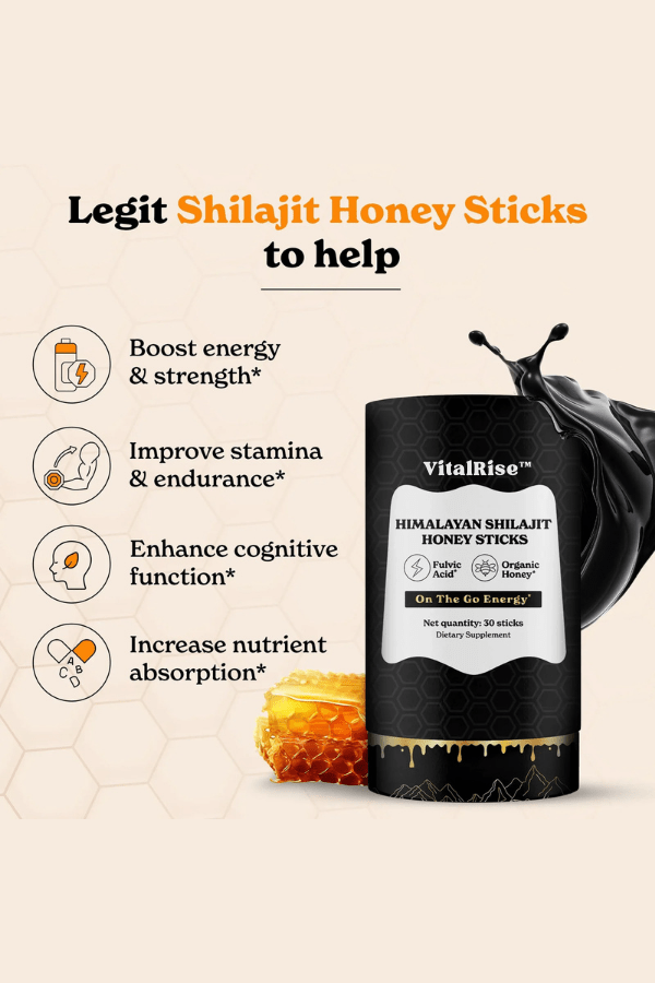 VitalRise™ - HoneySticks Shilajit