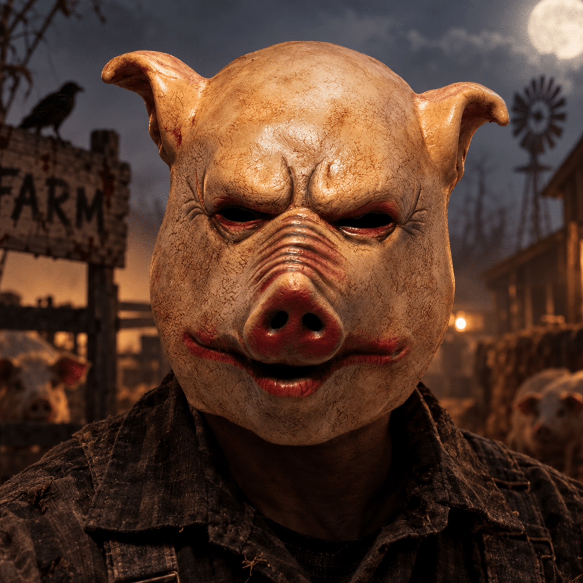 Hyper-Realistic Professional Halloween Mask | Studio Grade Silicone Horror Collectible | Full Head Scary Cosplay Prop