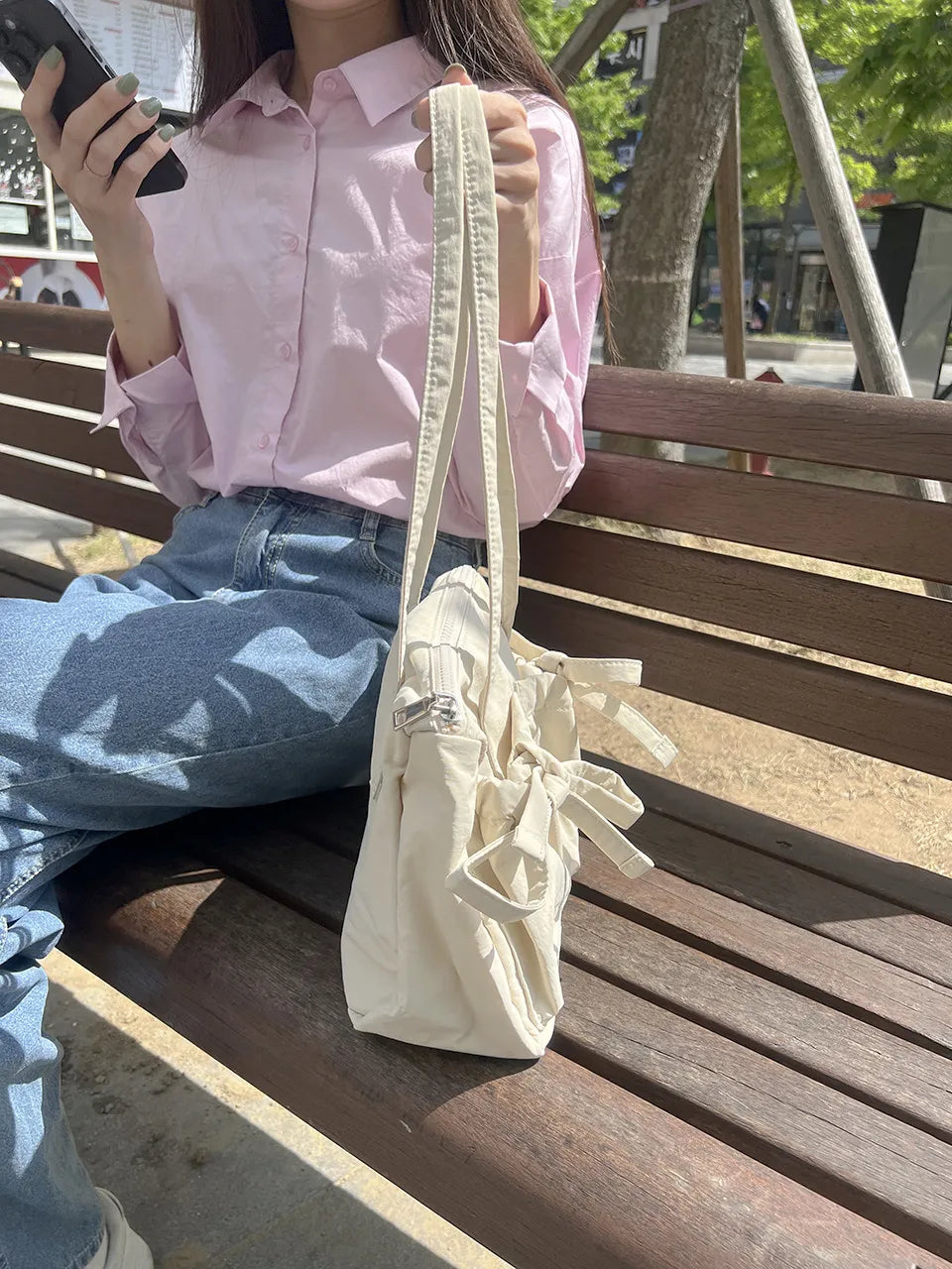 Rory Bow Tied Bag