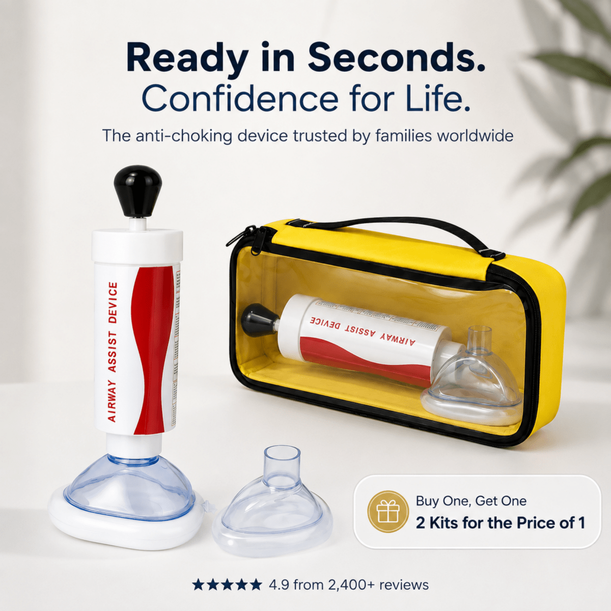 Anti-Choking Rescue Device - Your Backup When the Heimlich Isn’t Enough