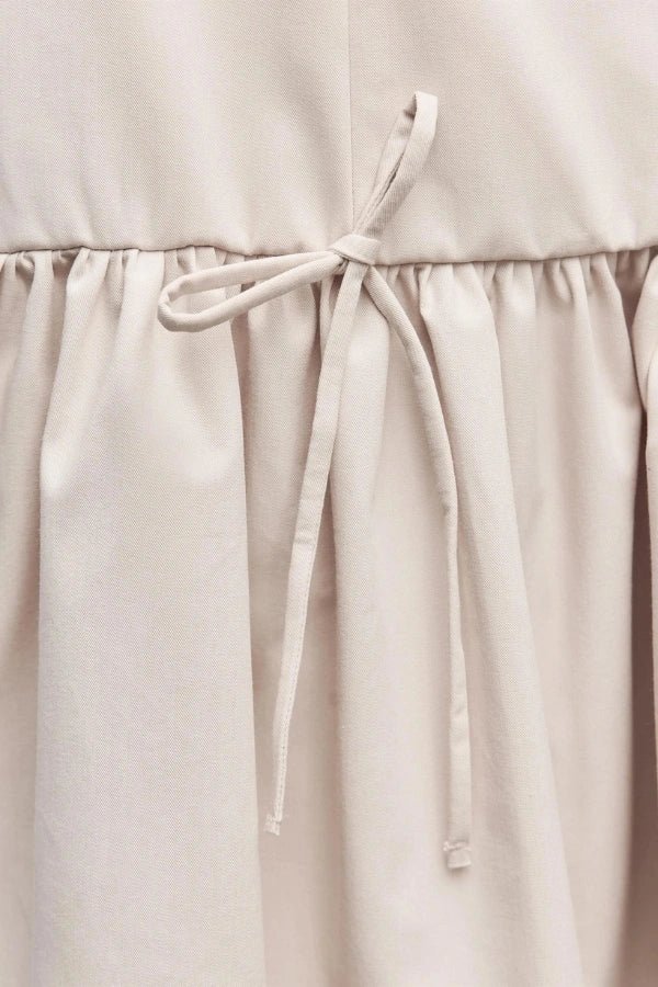 Florence Minikleid mit Schleife und Rüschen