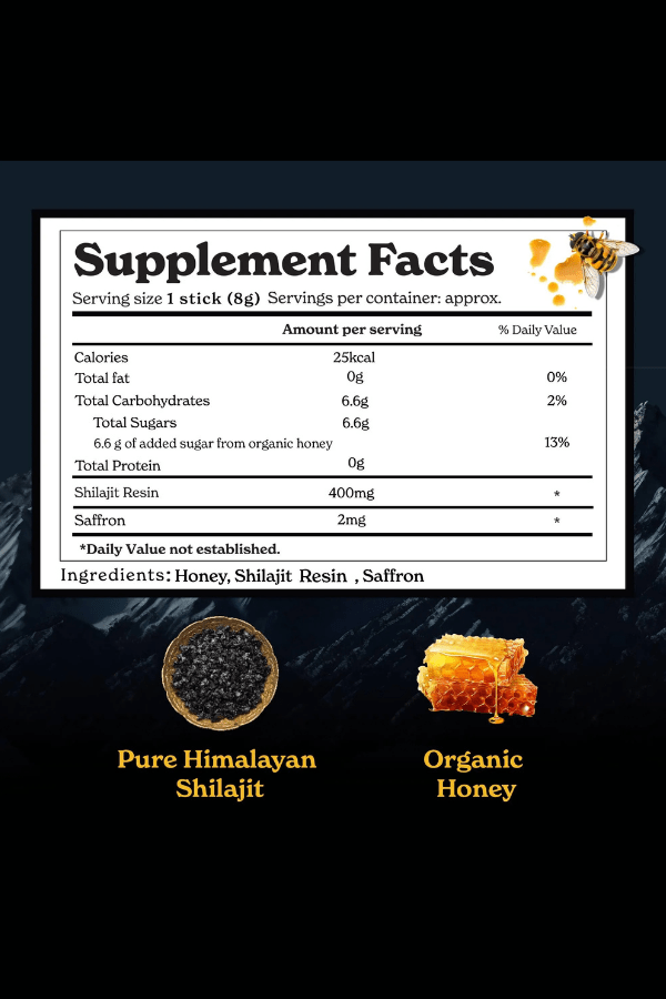 VitalRise™ - HoneySticks Shilajit
