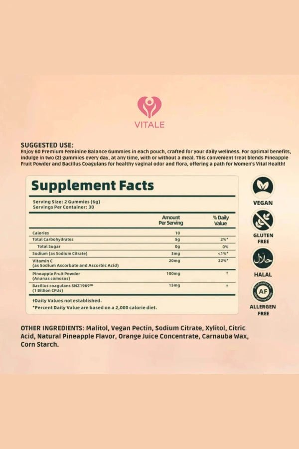 Vital Rise™ – Gummibärchen für Frauen