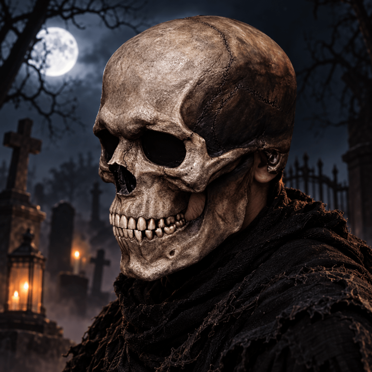 Hyper-Realistic Professional Halloween Mask | Studio Grade Silicone Horror Collectible | Full Head Scary Cosplay Prop