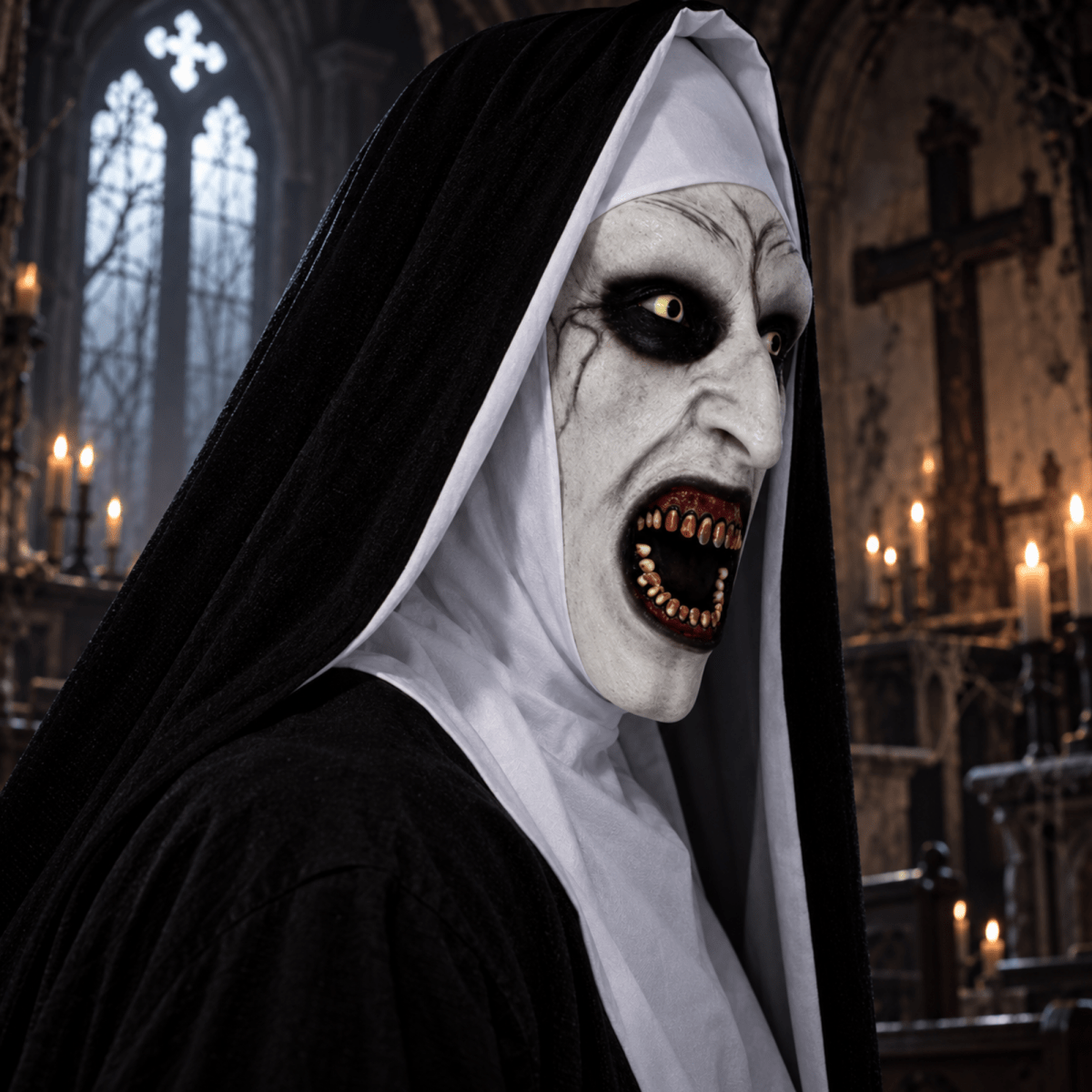 Hyper-Realistic Professional Halloween Mask | Studio Grade Silicone Horror Collectible | Full Head Scary Cosplay Prop