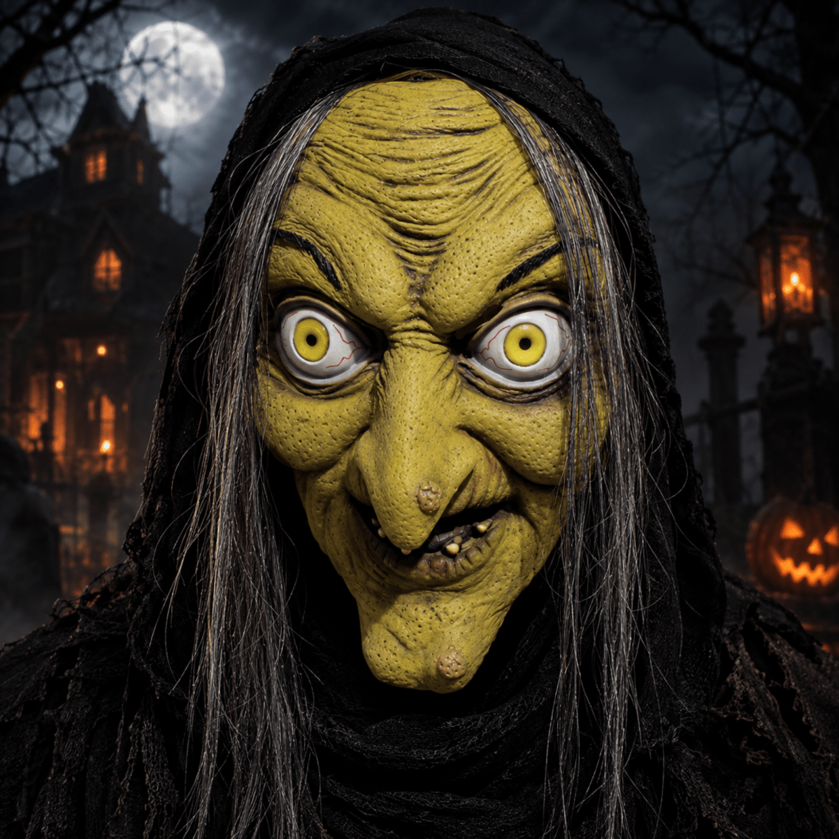Hyper-Realistic Professional Halloween Mask | Studio Grade Silicone Horror Collectible | Full Head Scary Cosplay Prop