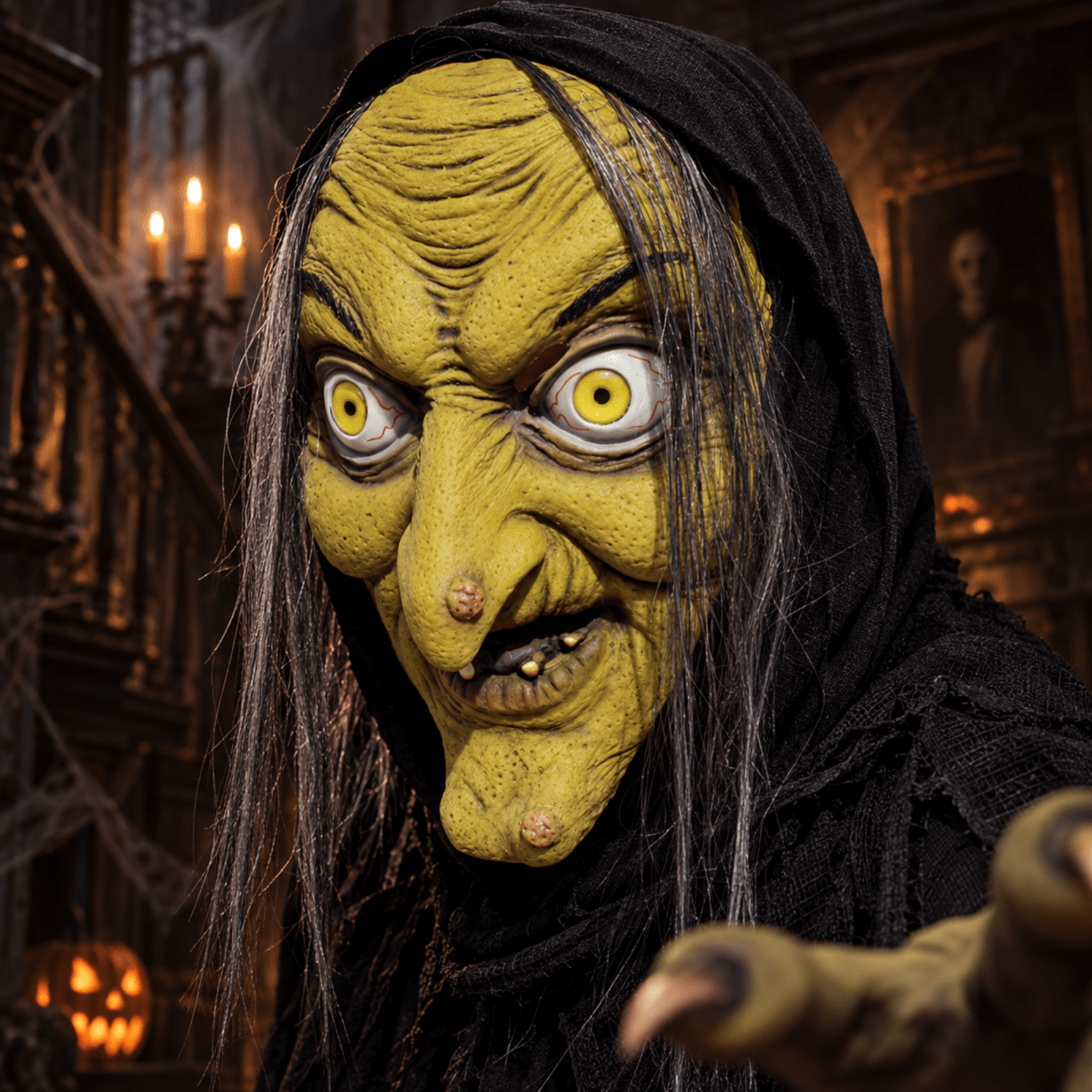 Hyper-Realistic Professional Halloween Mask | Studio Grade Silicone Horror Collectible | Full Head Scary Cosplay Prop