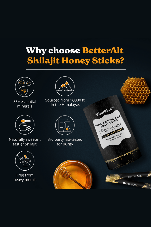 VitalRise™ - HoneySticks Shilajit