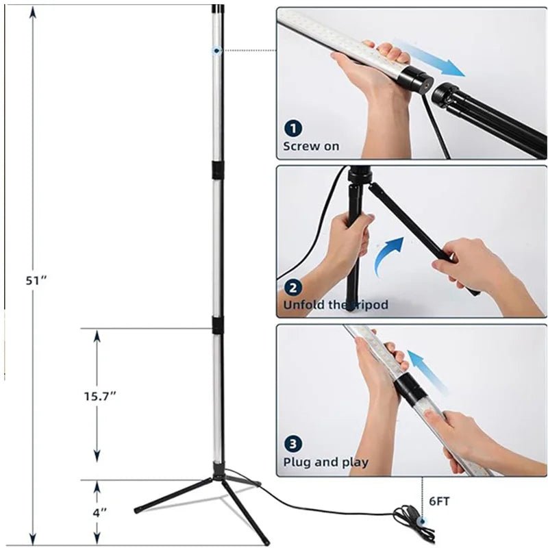Botanica Light Stand | Full-Spectrum Tripod Grow Lamp