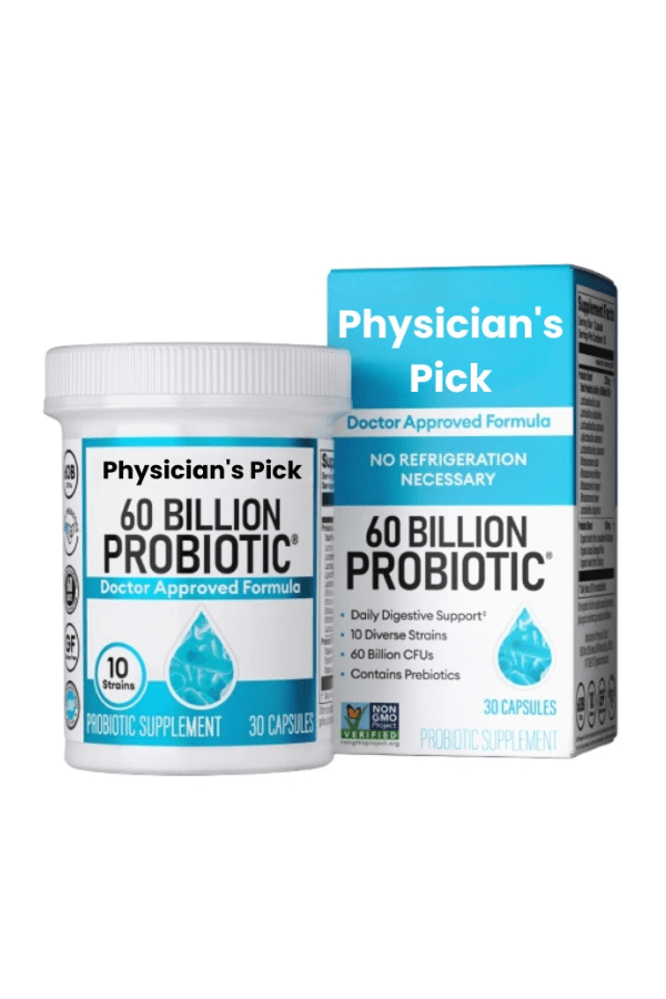 Physician's Pick - 60 Billion Probiotics & Digestive Enzymes