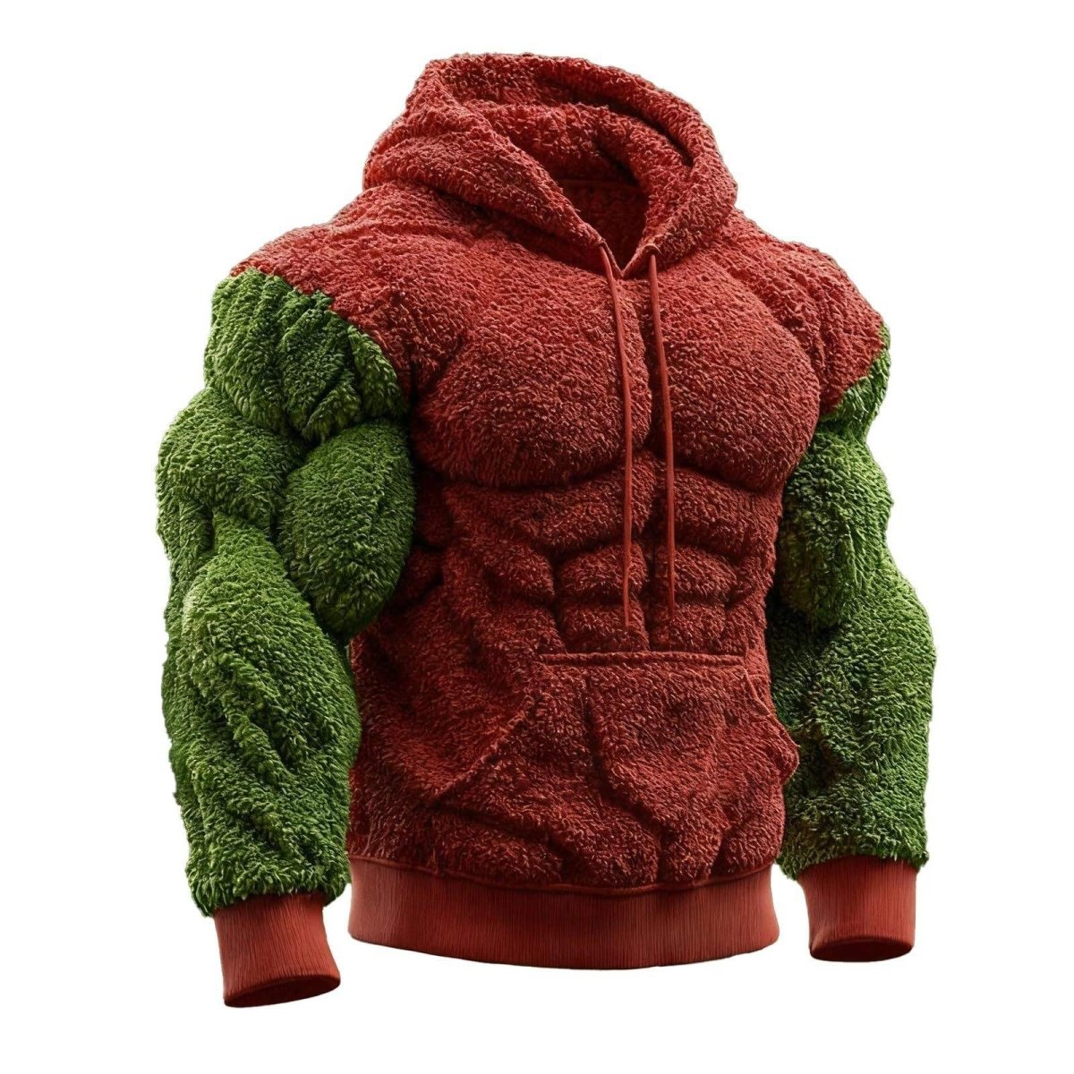 sweater - red and green