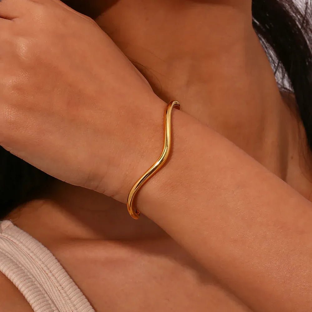 Blessie Gold Armreif
