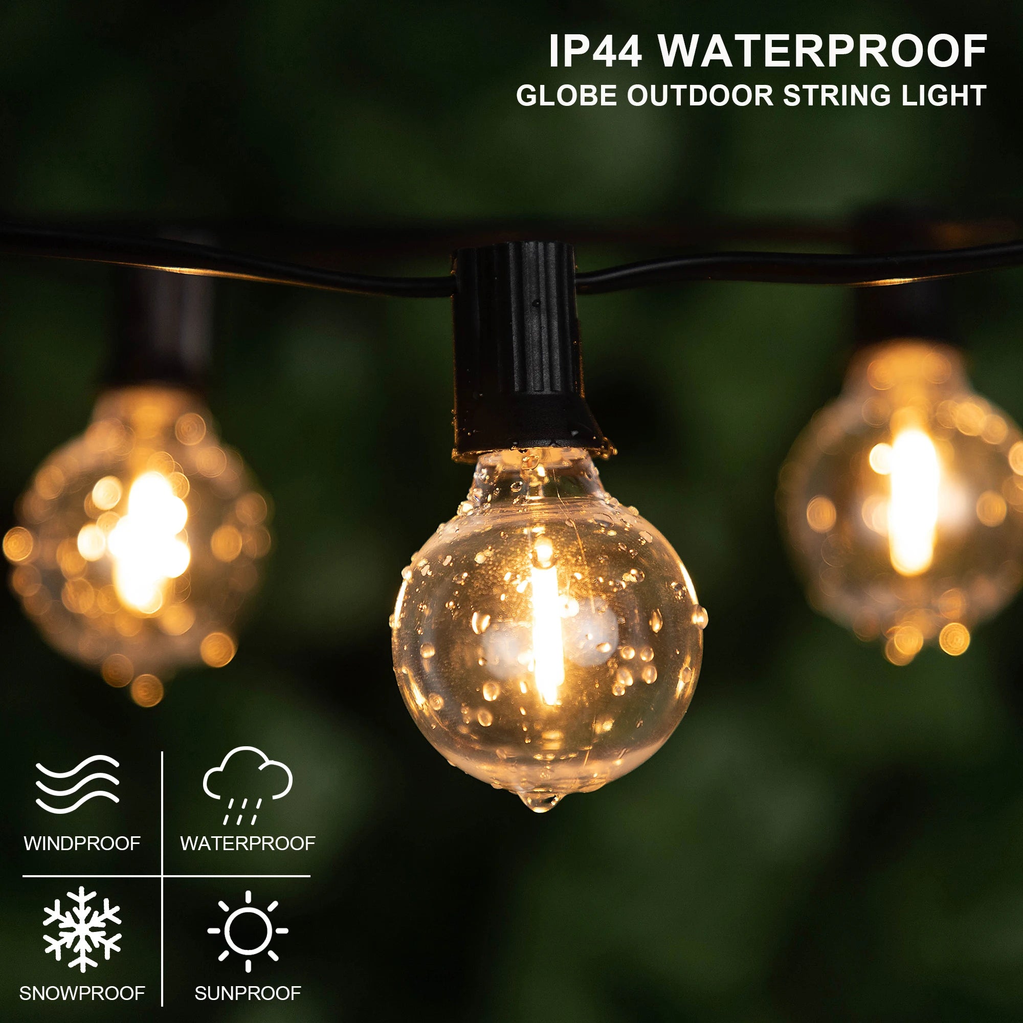 Starlight Canopy | Shatterproof LED Warm Glow String Lights