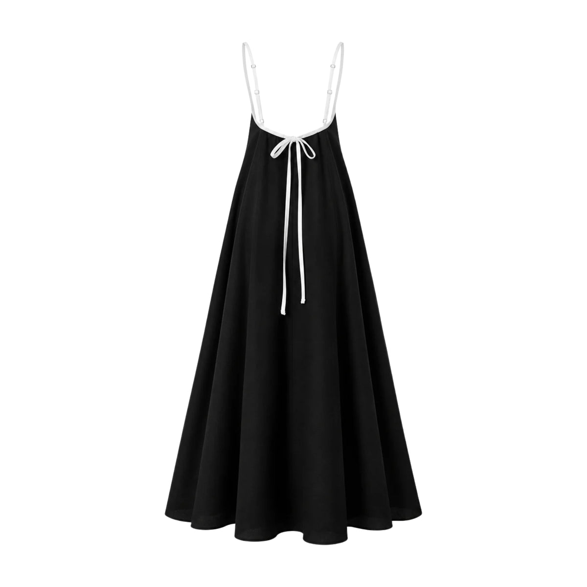 Akisha – Robe évasée à fines bretelles