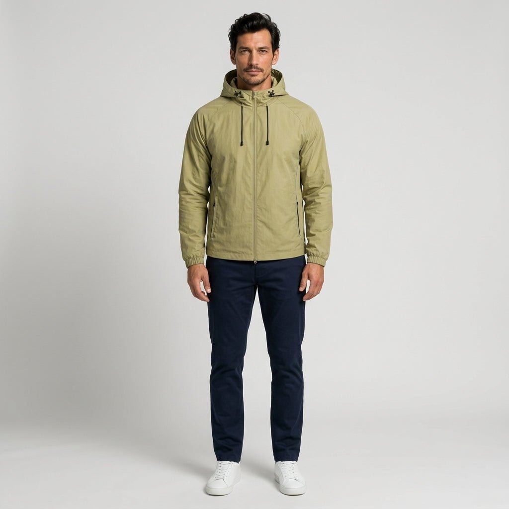 Avenia - Light Army Green - male full observer view