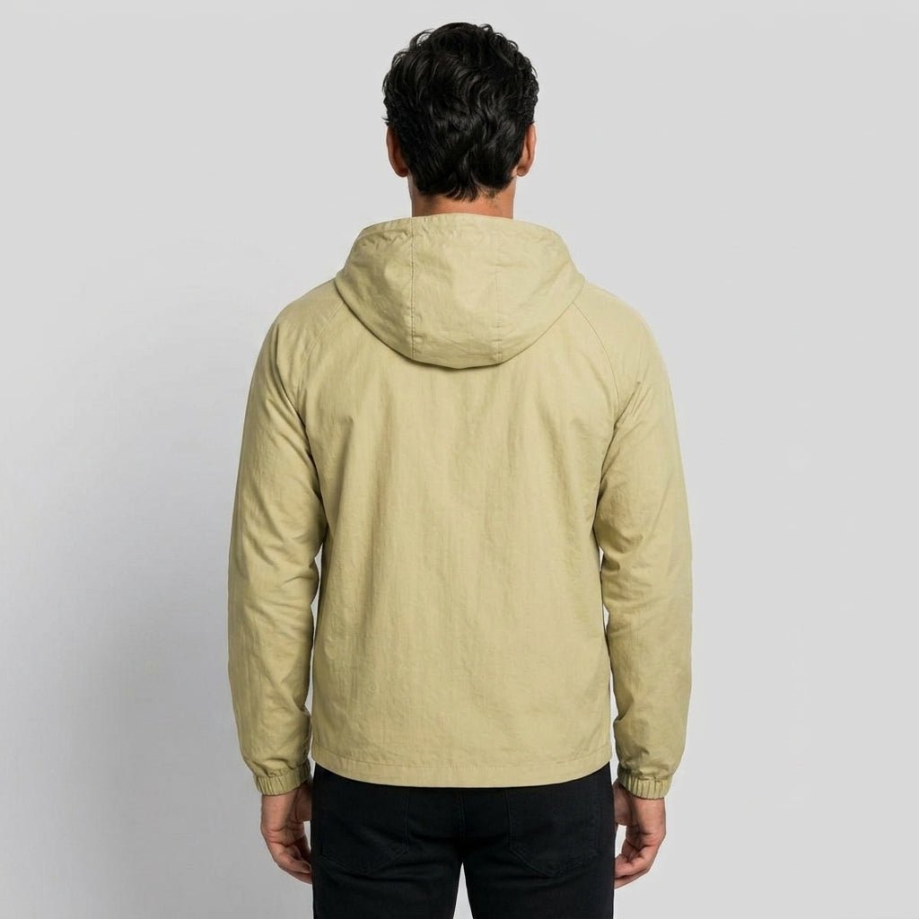 Avenia - Light Army Green - male model back studio