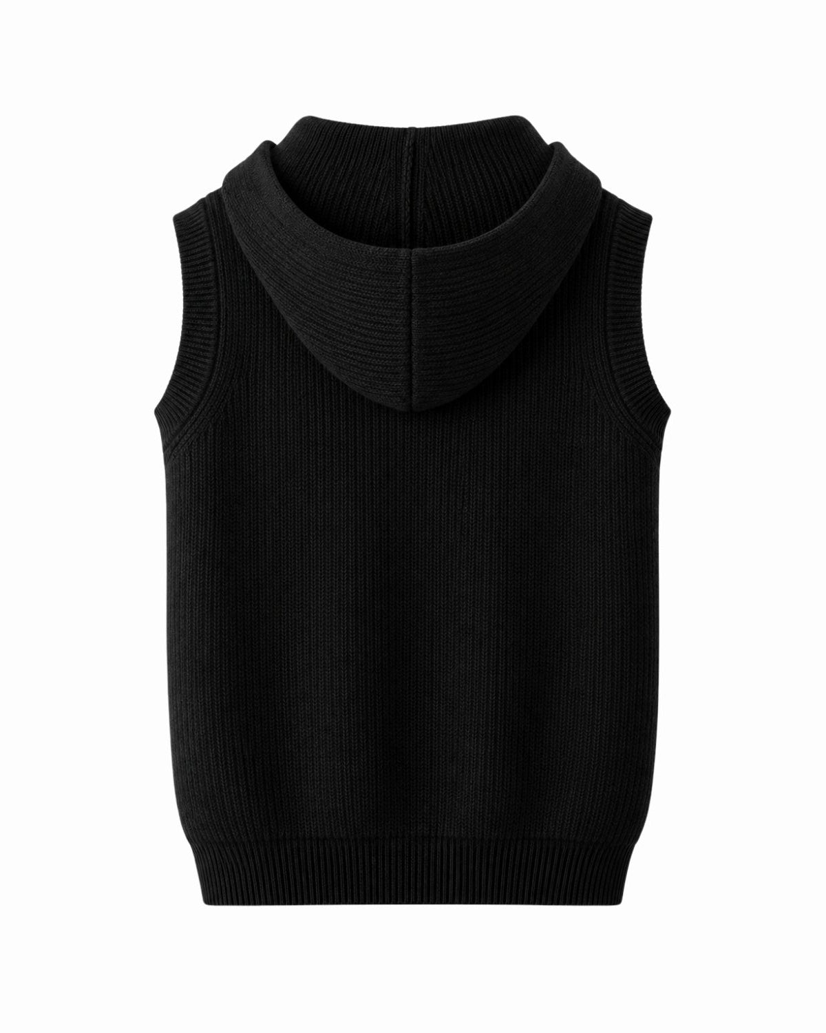 Luke Hooded Sleeveless Vest
