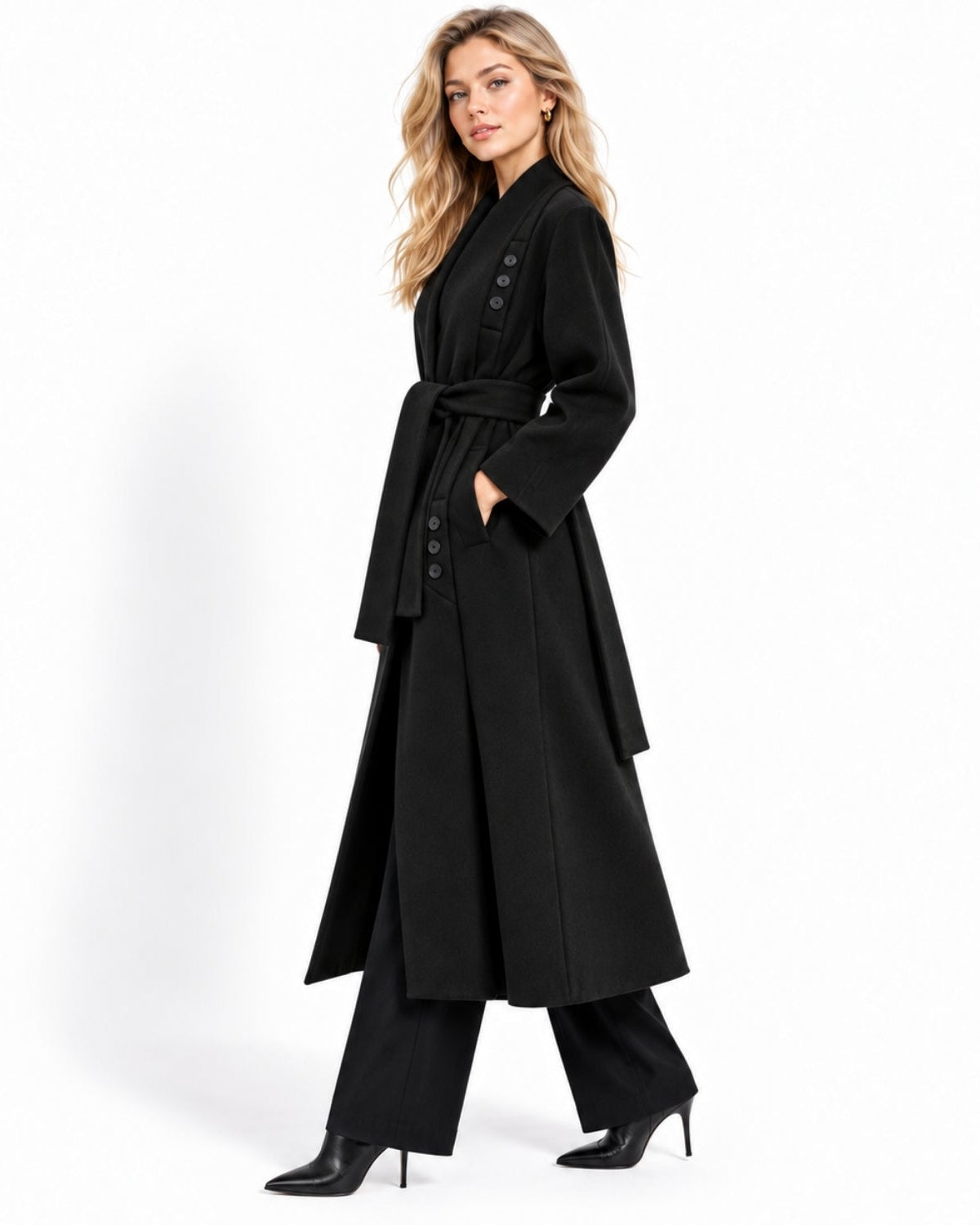 Davina Cashmere Coat