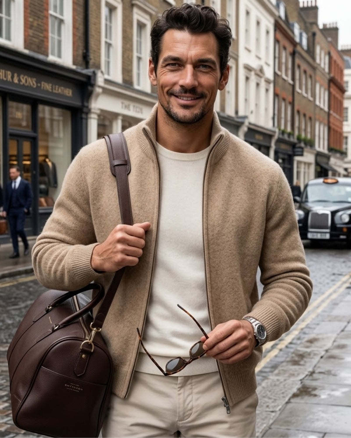 Dawson Zip Cardigan
