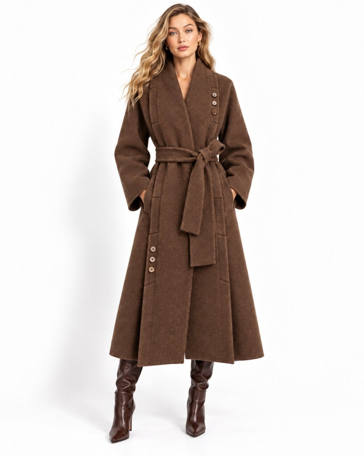 Davina Cashmere Coat