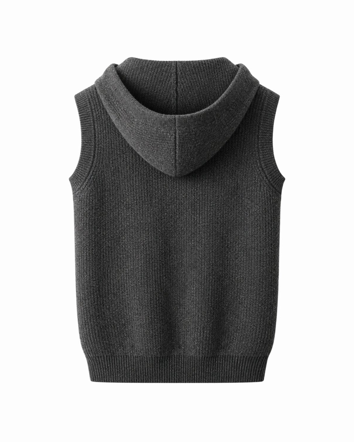 Luke Hooded Sleeveless Vest