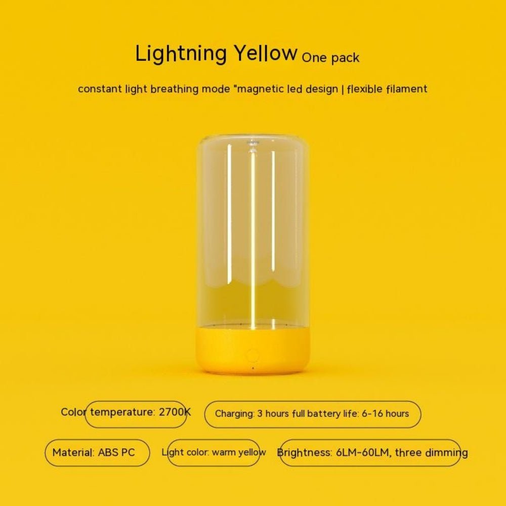 ambient lighting", "warm glow lamp", "minimalist home decor", "touch control light", "USB-C lamp", "portable centerpiece", "breathing light mode", "sculptural lighting", "hygge decor