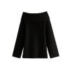 kouvr off-shoulder dress on a white background