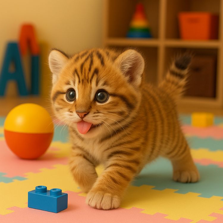Realistic Robot Kitten – Electronic Cat | Walks, Meows & Wags Tail
