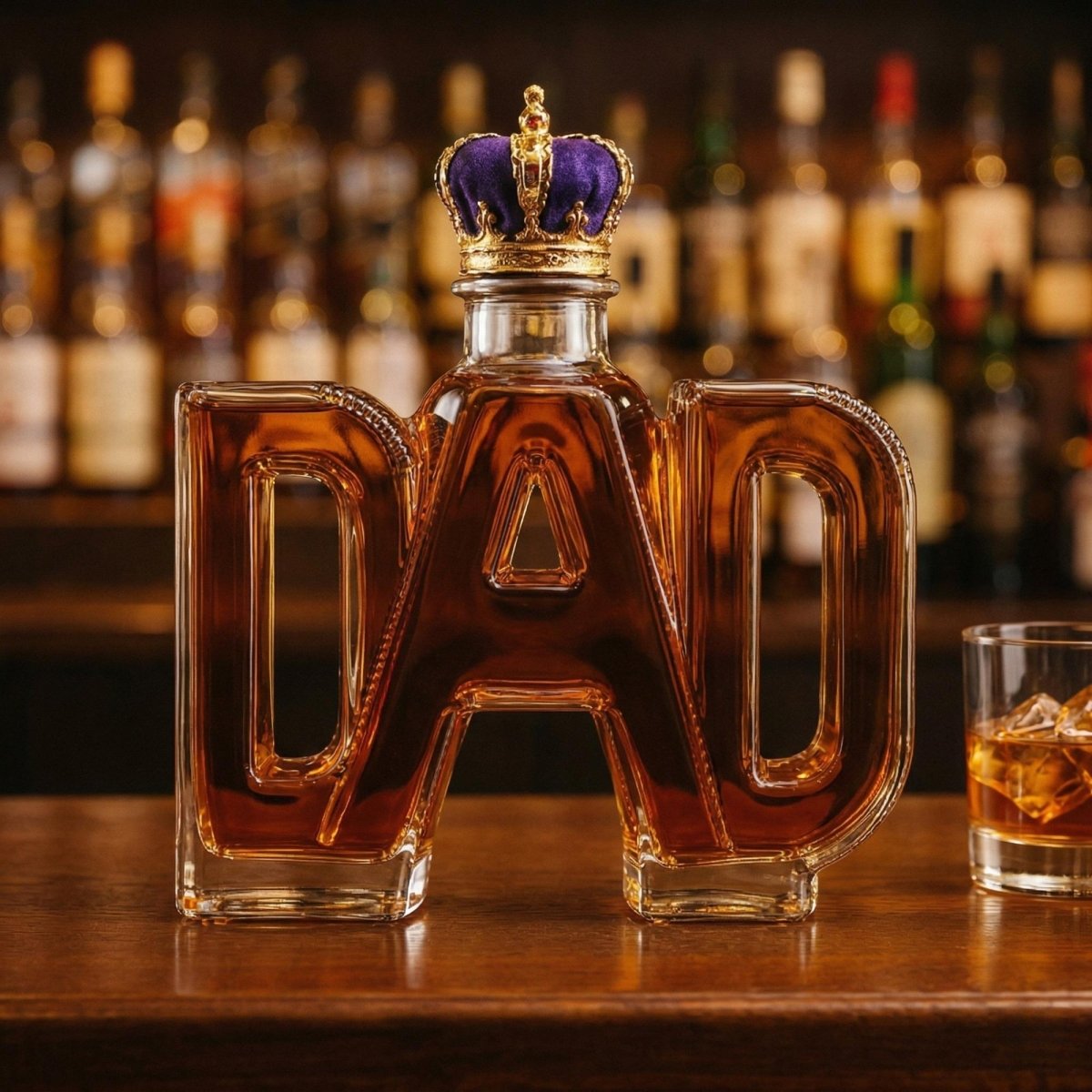 Rebellious Whiskey Decanter Bottle
