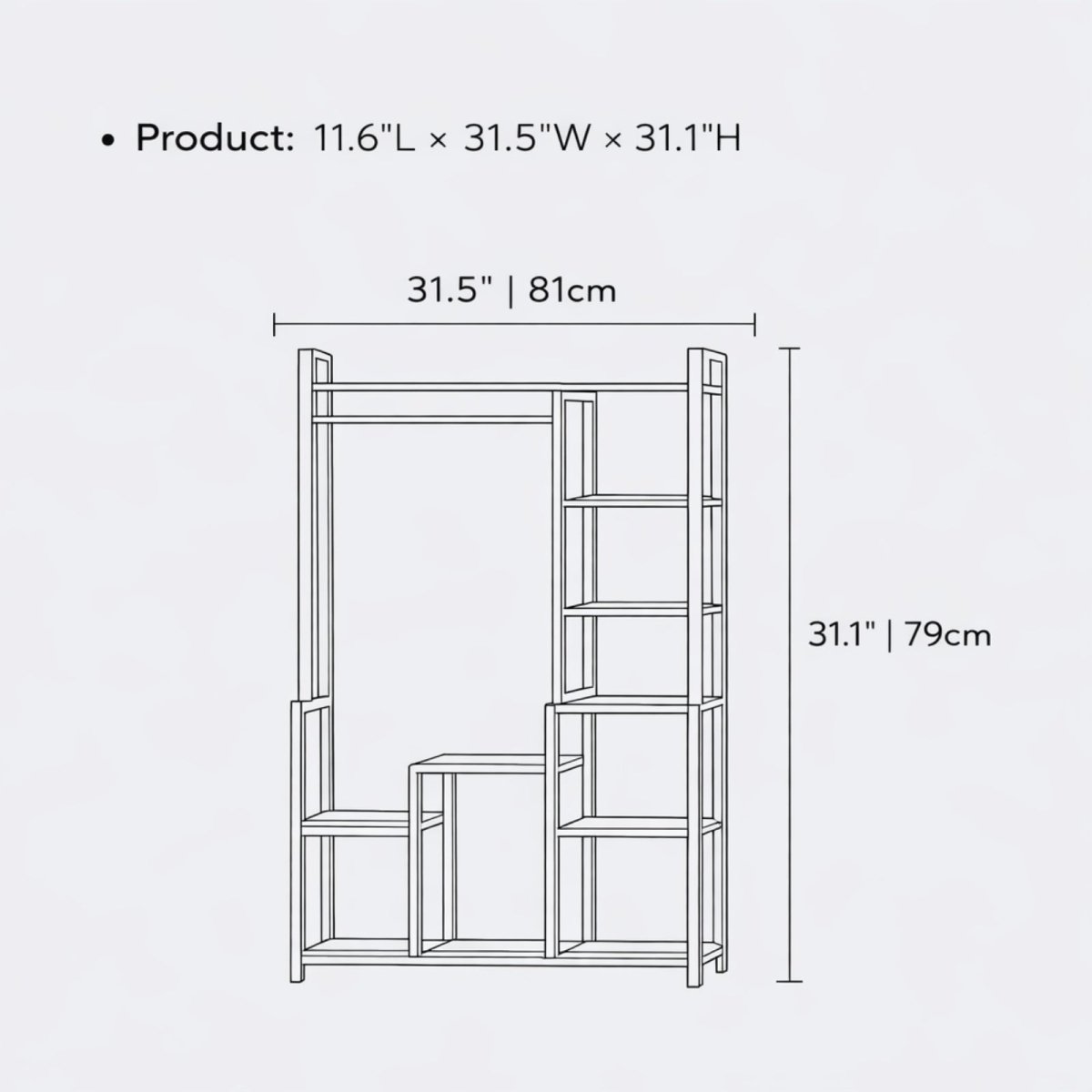 Atelier Tiered Sanctuary | Heavy-Duty Industrial Display &amp; Rack