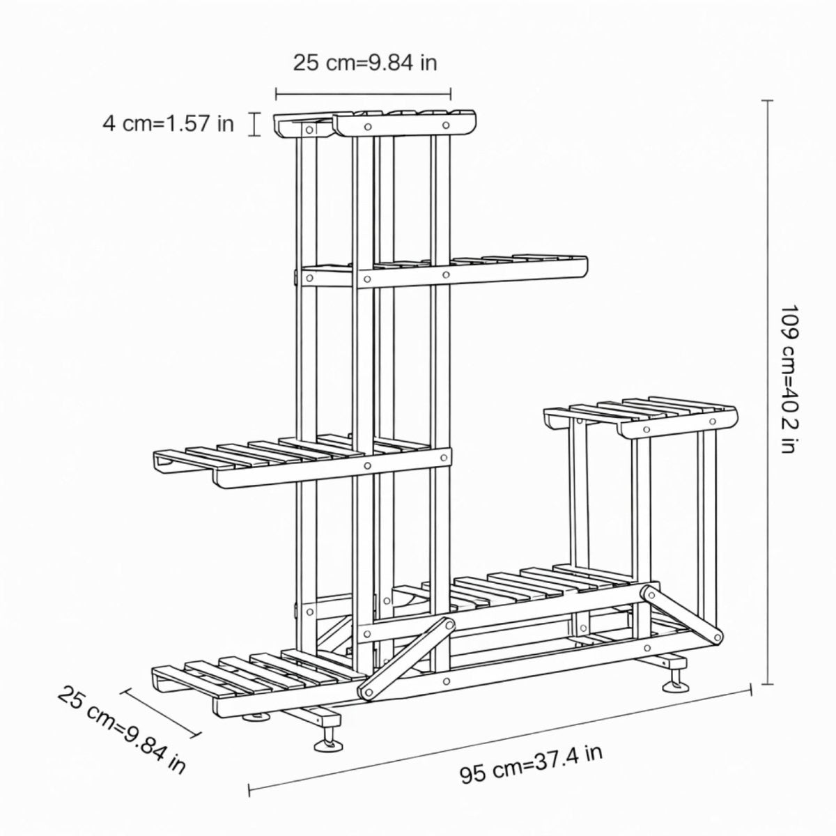 Arden | Wooded Plant Stand