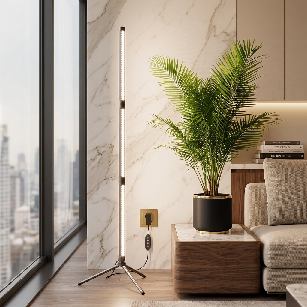 Botanica Light Stand | Full-Spectrum Tripod Grow Lamp - luxury living room