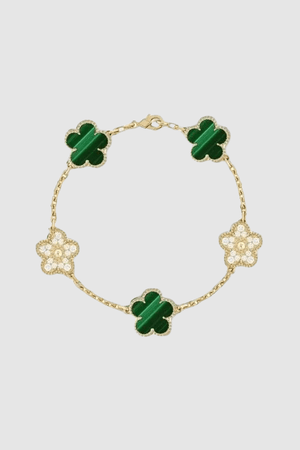 Malachite/Gold Ice