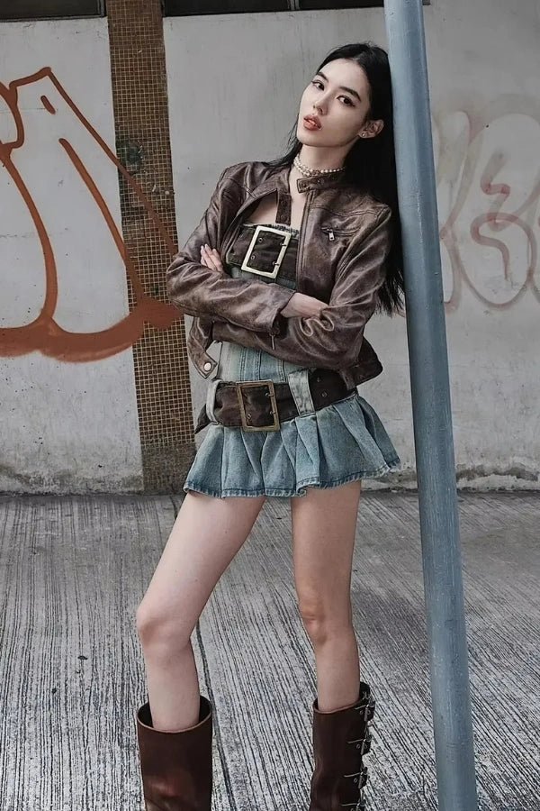 Harlow Denim Korsett