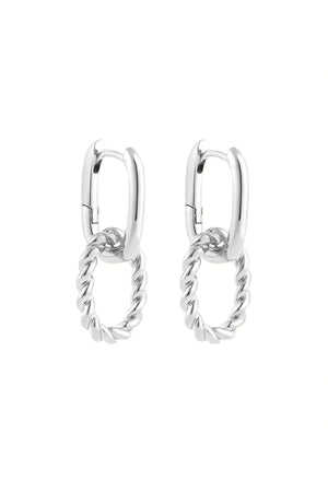 Silver Hoop 1
